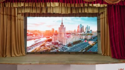 Светодиодный внутренний экран, МБУК «ЦКС Рыбинского района»